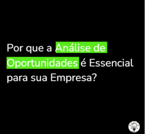 Analise de oportunidade